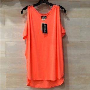 Women’s Cheryl Orange Cut Out Top